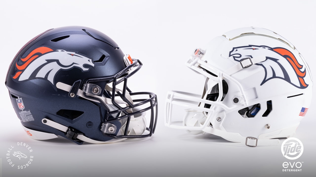 First look: The Broncos' new primary and alternate helmets