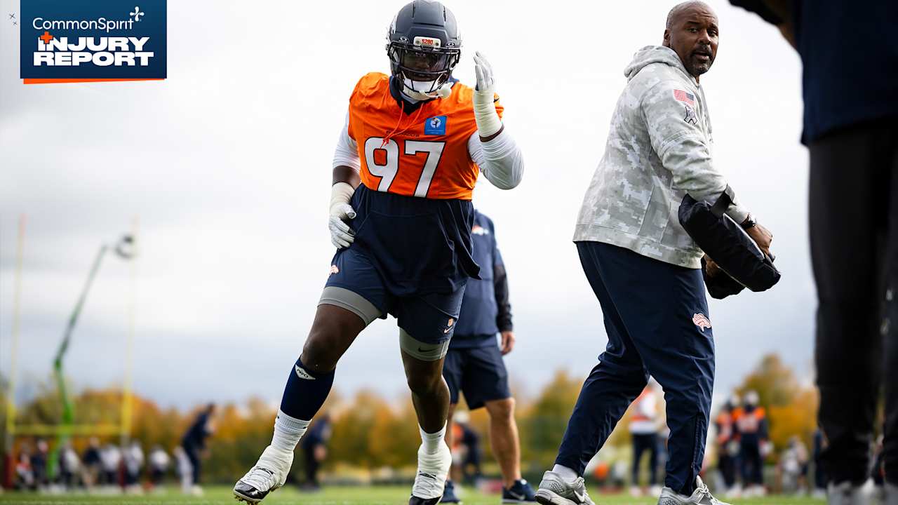 Injury Report: DT Malcolm Roach among Broncos to improve to full participants in Thursday practice ahead of Week 6