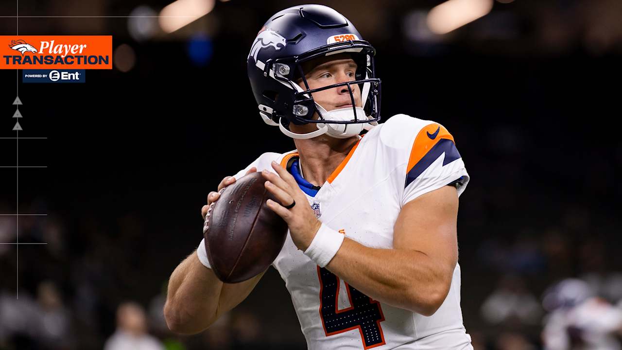 Broncos promote QB Sam Ehlinger to active roster