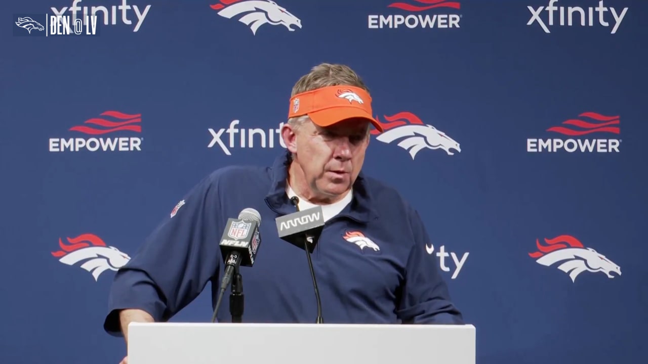 HC Sean Payton on the Broncos' loss: 'You're disappointed, not discouraged'