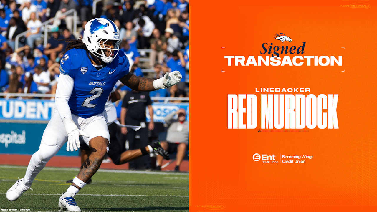 Broncos LB Red Murdock signs rookie contract