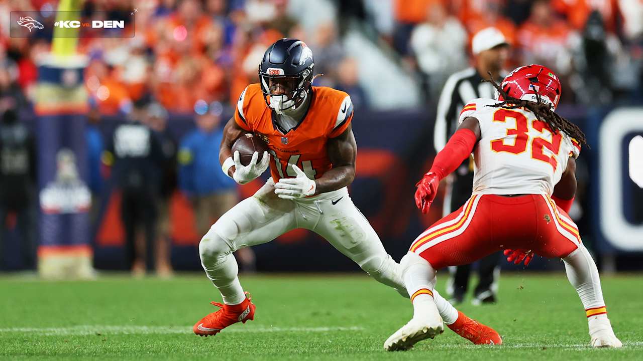 Qb Bo Nix Hits Wr Courtland Sutton For 20 Yard Gain On Third Down