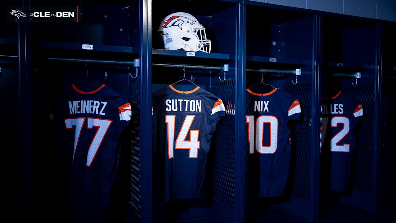 Broncos to debut Midnight Navy jerseys, Summit White helmets vs. Browns