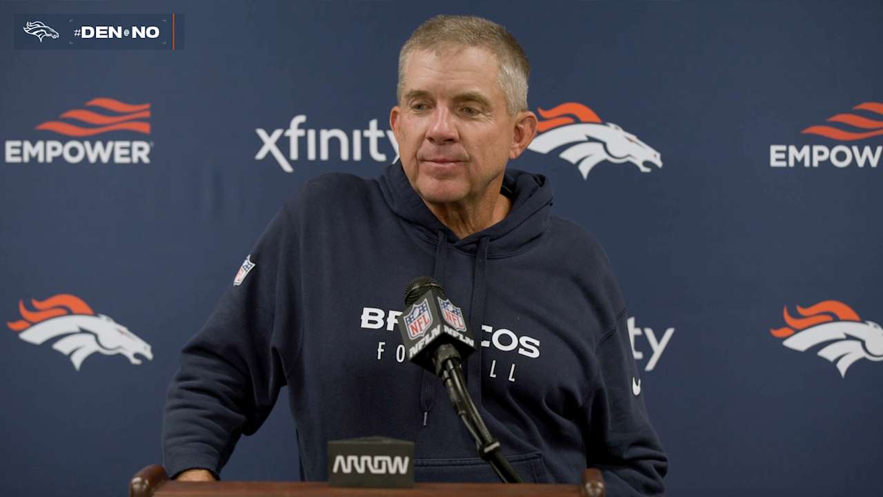 HC Sean Payton on Week 7 vs. Saints 'We did a lot of things well tonight'