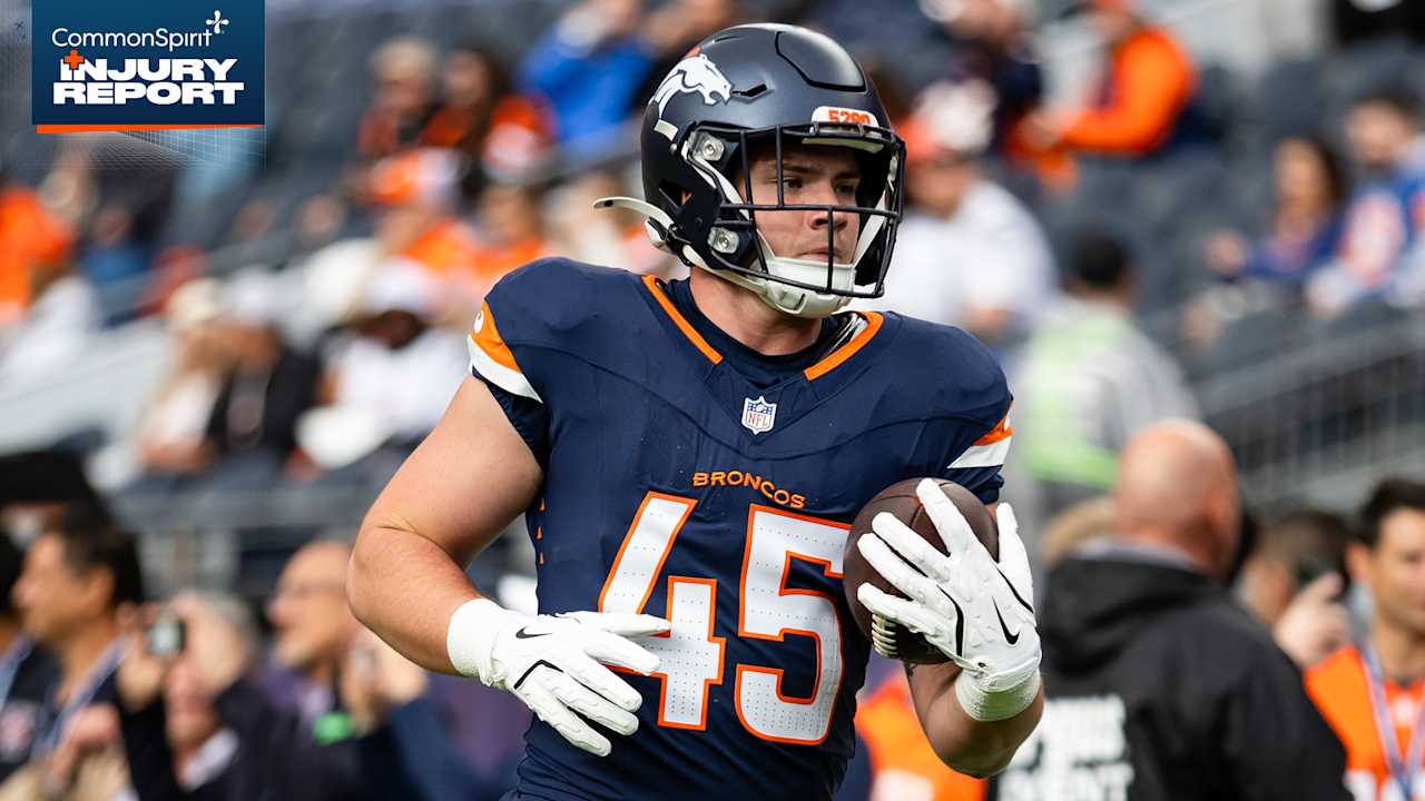Injury Report: Broncos TE Nate Adkins estimated as nonparticipant ahead of Week 5 game vs. Eagles