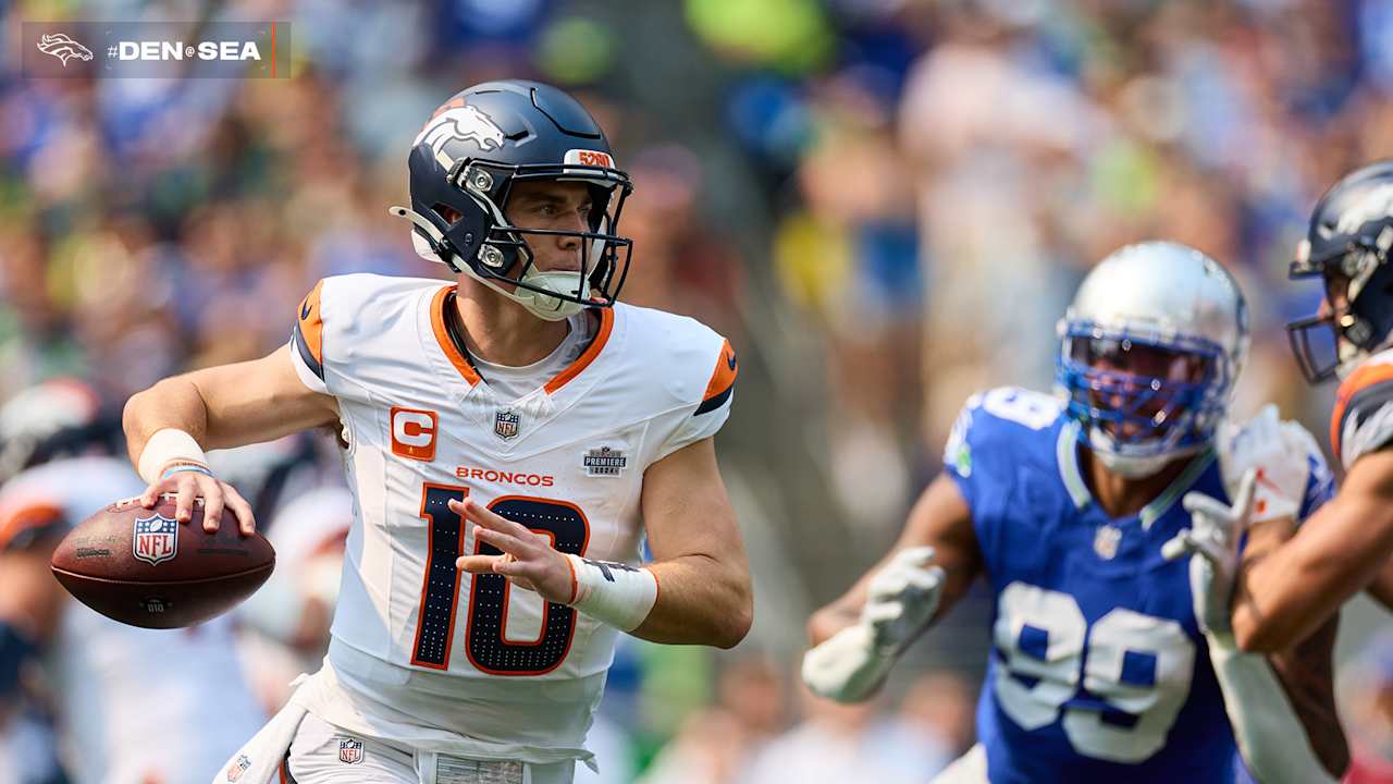 QB Bo Nix struggles in his first NFL start, but gives the Broncos a late chance