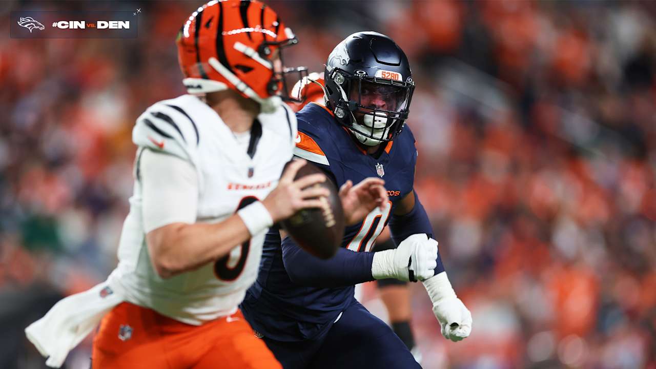 'That's the standard': Broncos' defense locks down Bengals in dominant prime-time showing