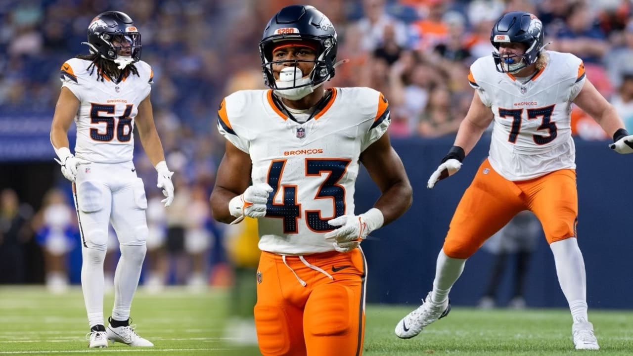 'I'm really fired up about these guys': 3 undrafted players make Broncos' initial 53-man roster