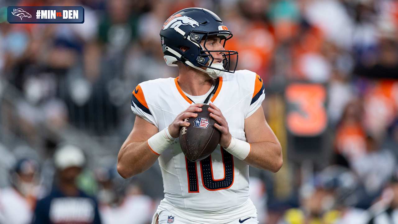 Broncos Notebook: QB Bo Nix 'probably won't play' vs. Vikings