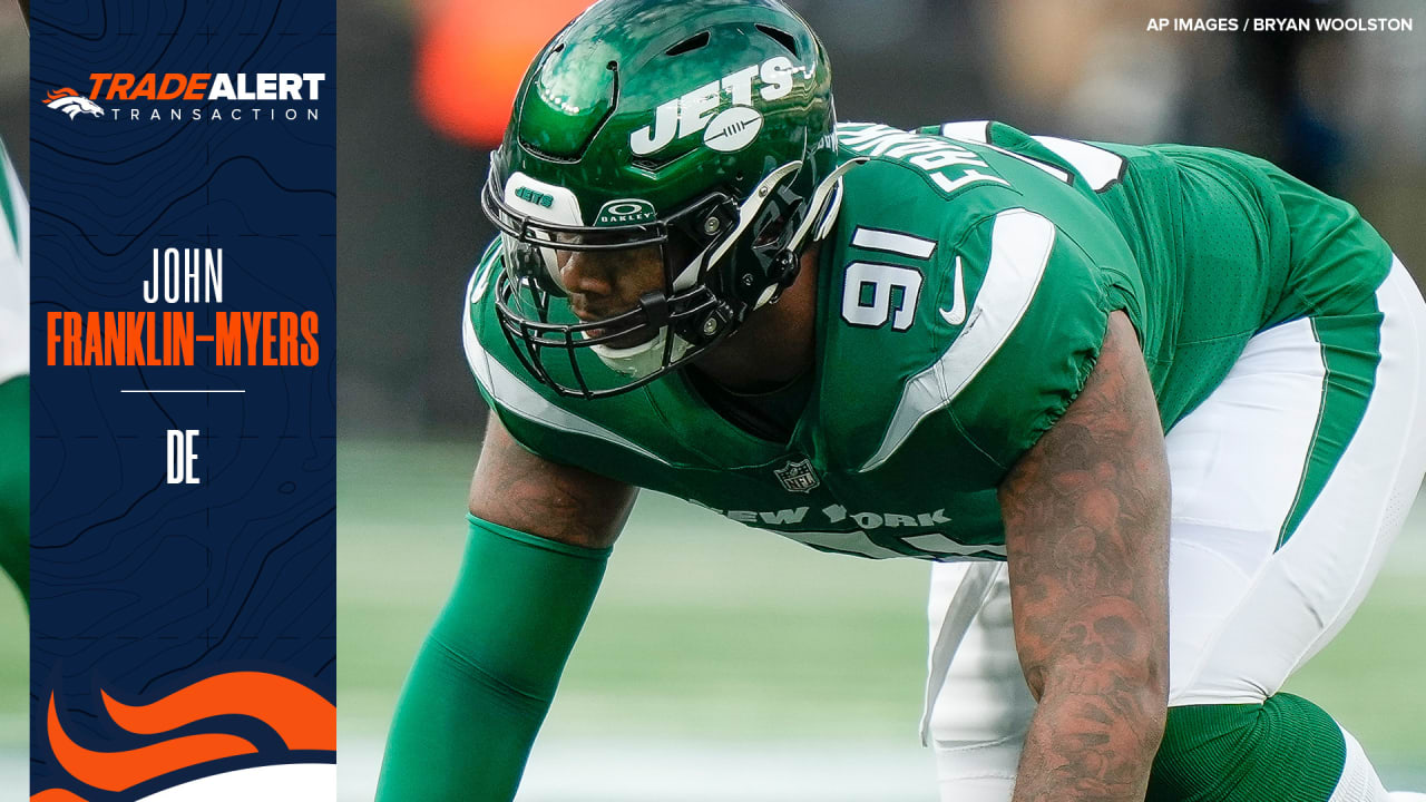 Broncos acquire DE John Franklin-Myers in trade with Jets