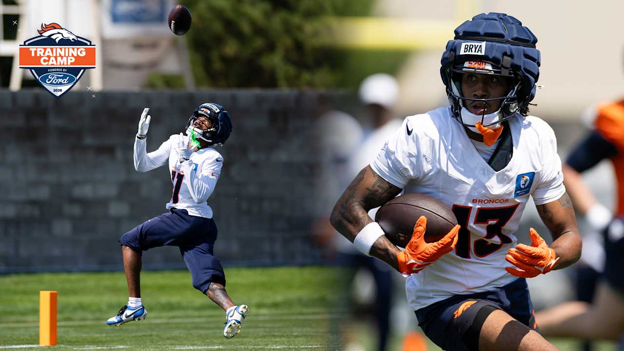Young receivers make plays as Denver’s front-seven applies pressure on Day 1