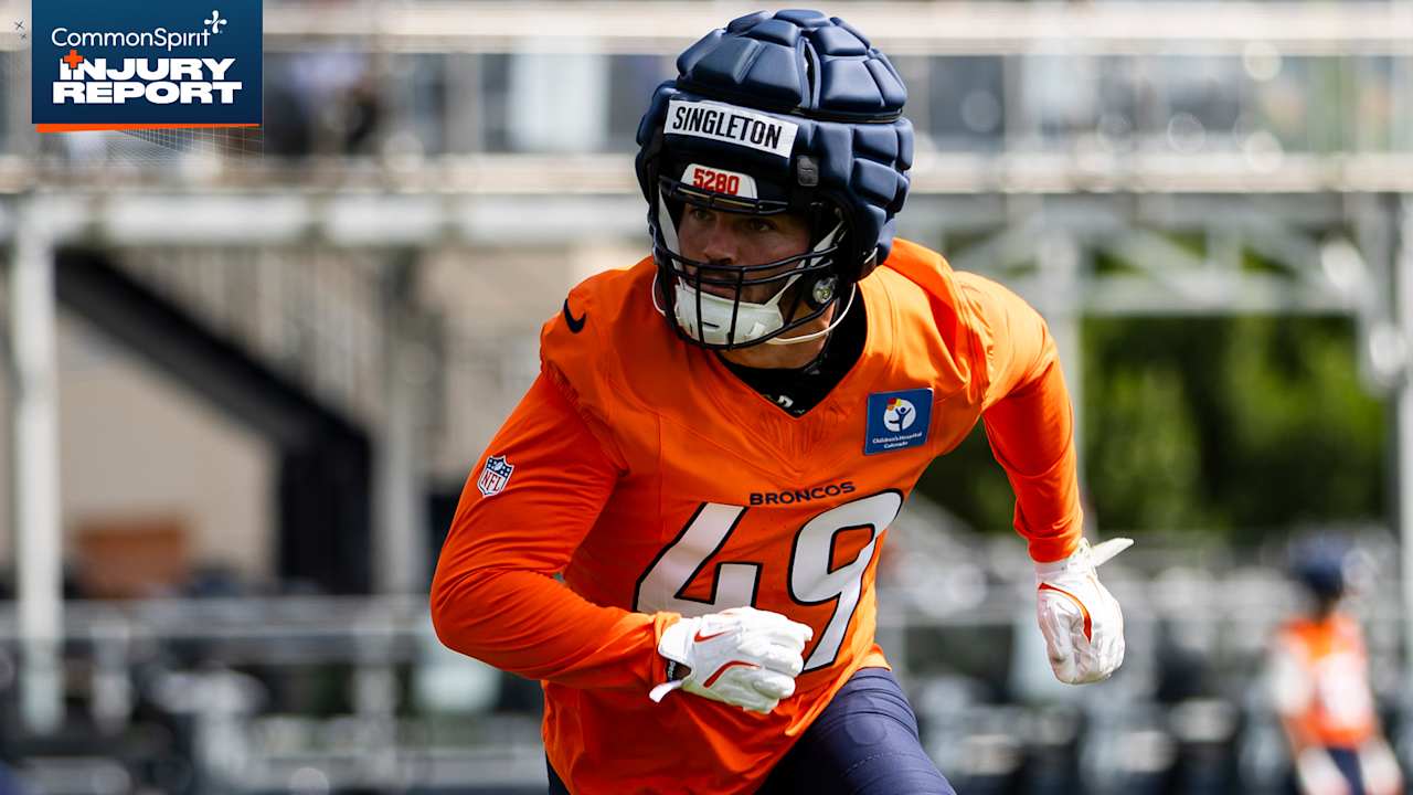 Injury Report: ILB Alex Singleton suffers thumb injury, expected to 'probably miss a week'