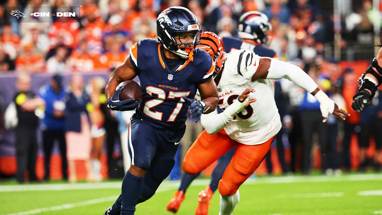RB J.K. Dobbins rushes for 16 yards to pass the 100-yard mark | Broncos ...