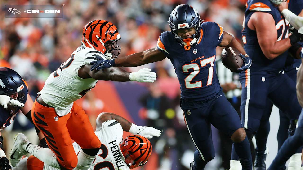 RB J.K. Dobbins breaks 100-yard mark, Broncos' rushing attack sets tone in highest output of season