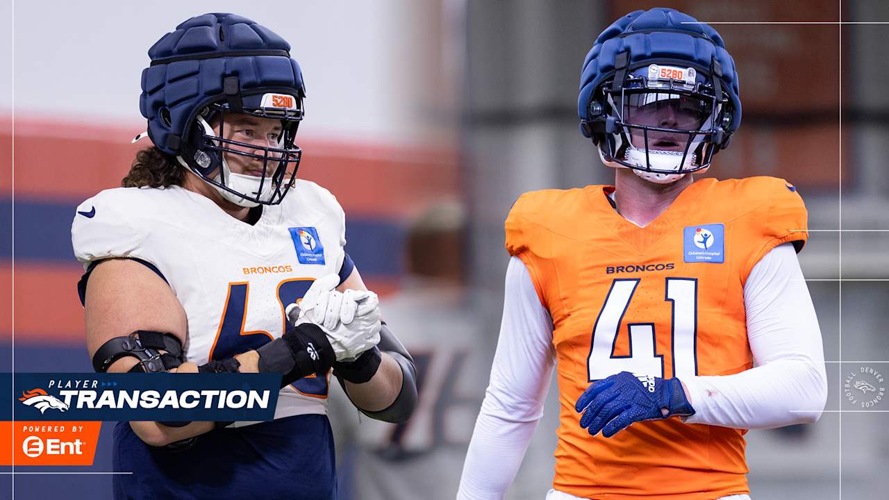 Broncos designate C Luke Wattenberg for return from IR, open LB Drew Sanders' 21-day practice window