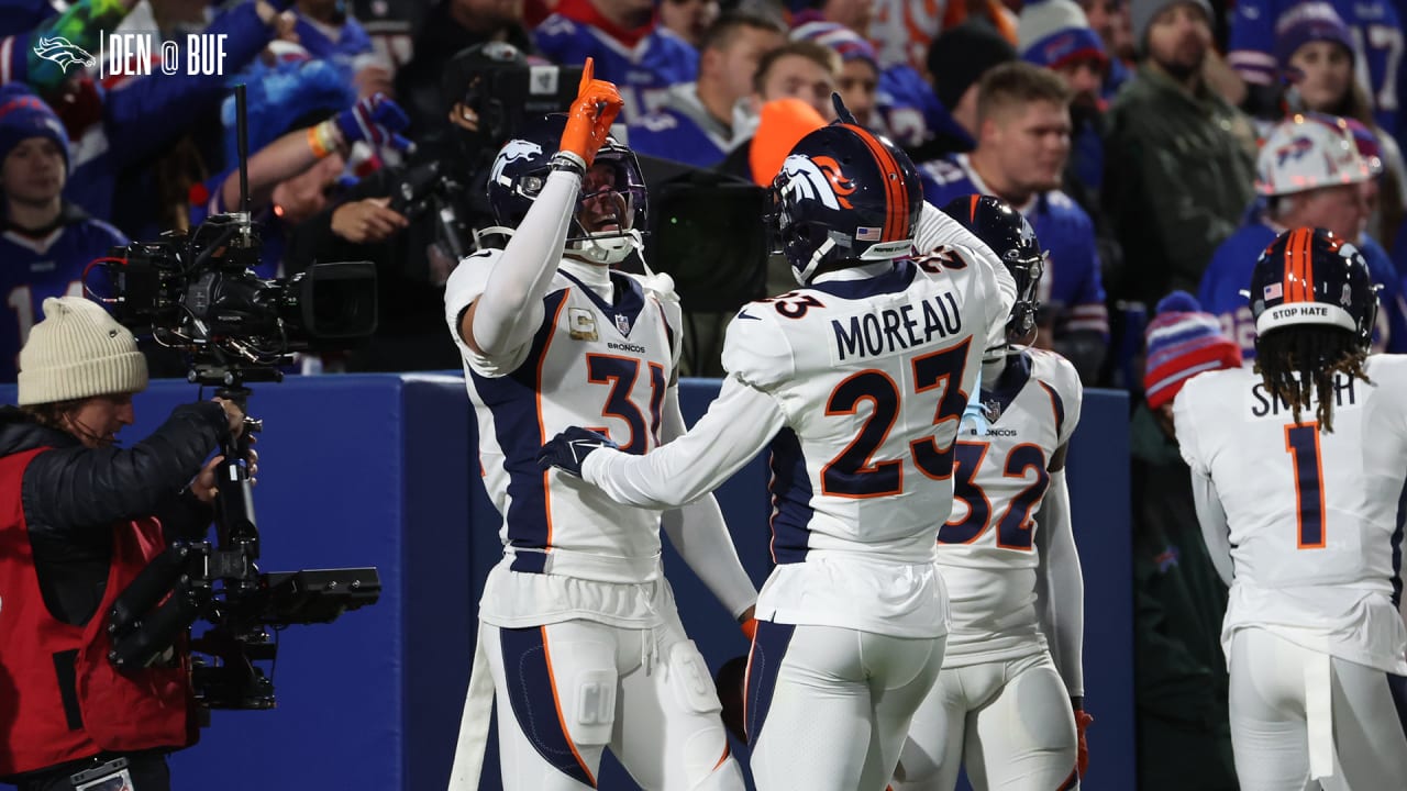 S Justin Simmons snags his third interception of 2023 | Broncos at Bills