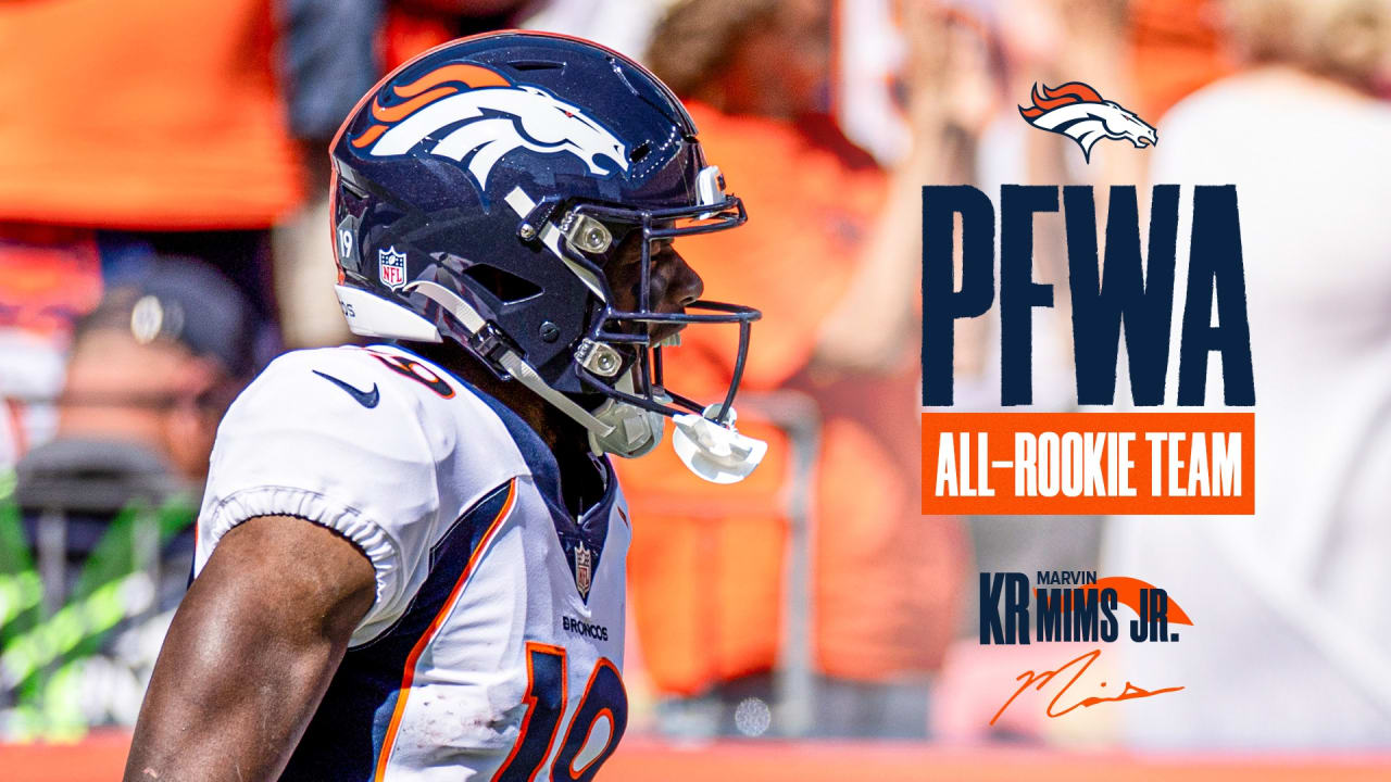 KR Marvin Mims Jr. named to PFWA AllRookie team