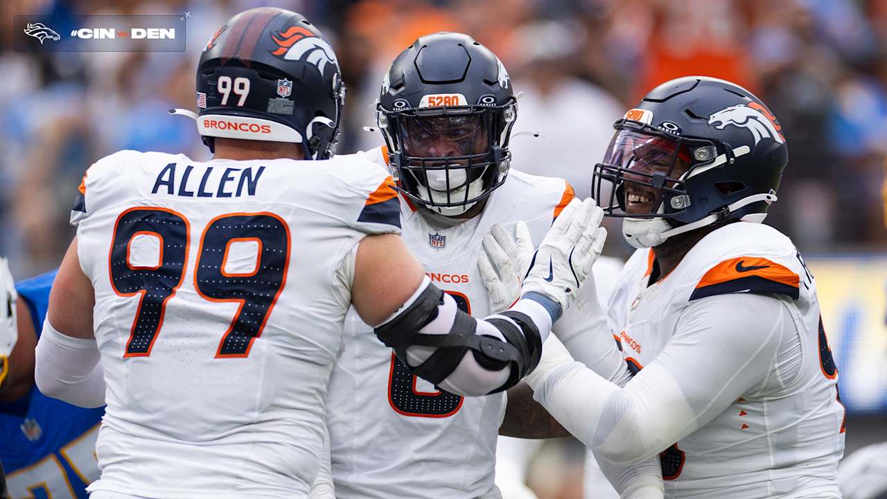 Broncos Notebook: Denver's defense working to play 'smarter and cleaner brand of football' ahead of Week 4 vs. Bengals