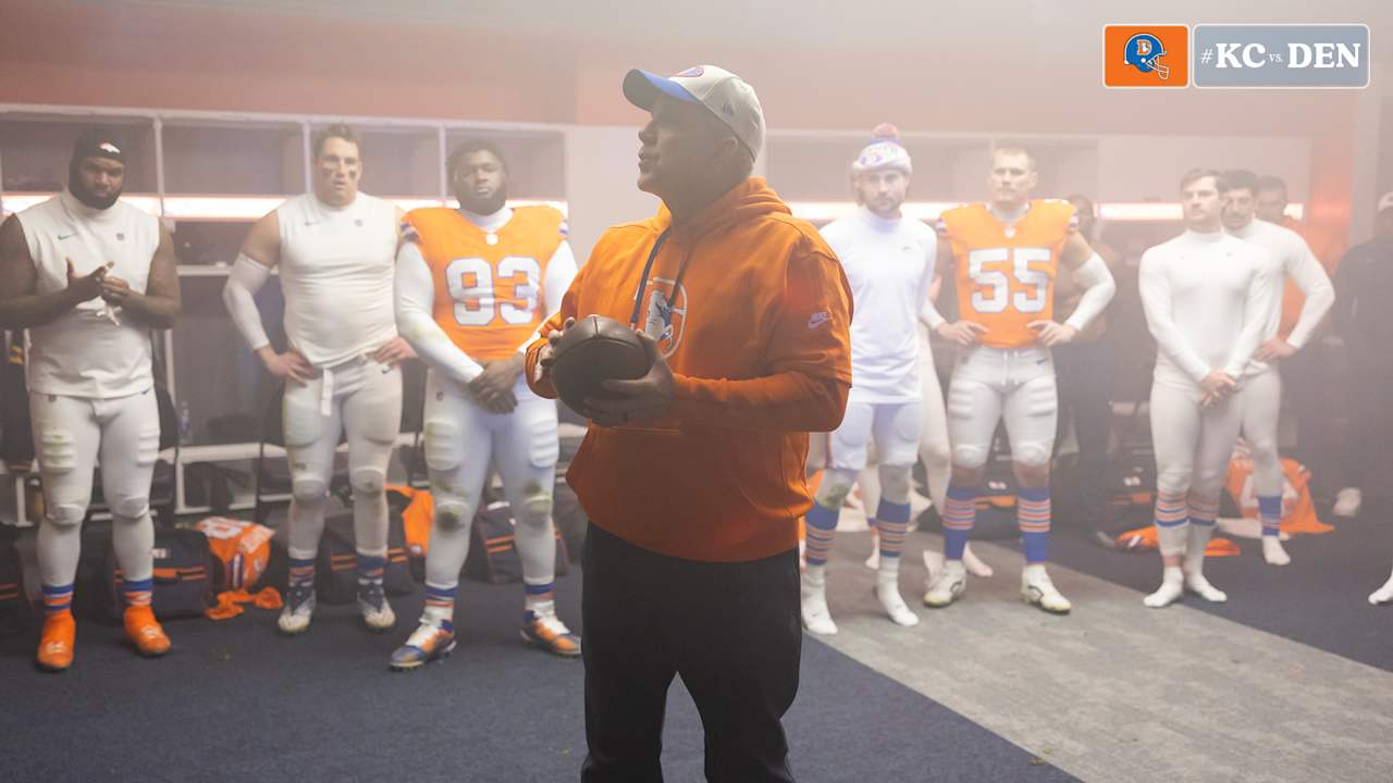 Watch: Inside The Broncos' Locker Room After They Beat The Chiefs To 