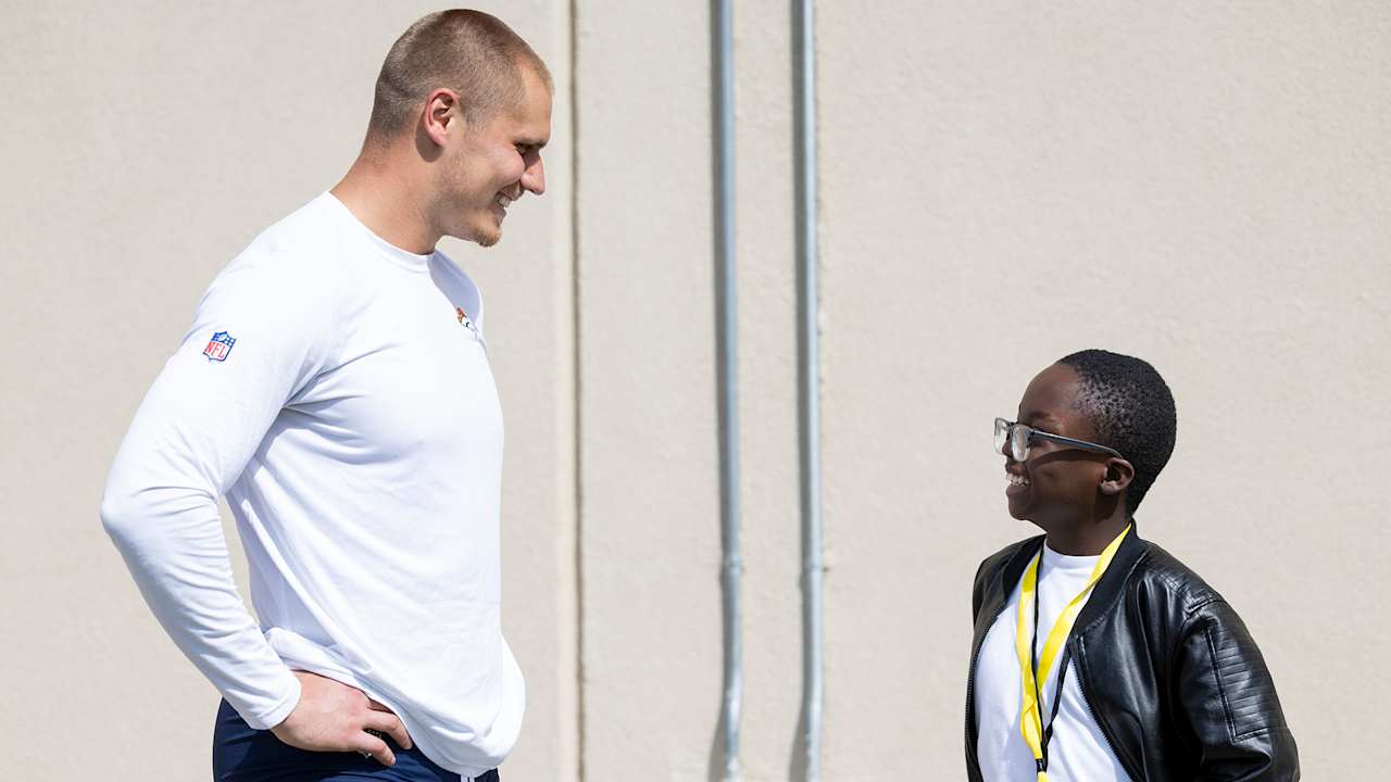 Children's Hospital Colorado Junior Reporter: Jude interviews ILB Cody Barton