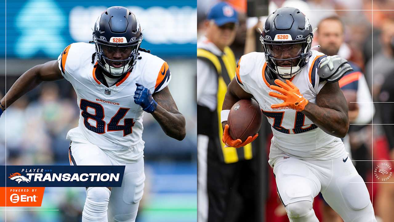 Broncos elevate WR Lil'Jordan Humphrey, RB Tyler Badie for Week 2 matchup vs. Steelers