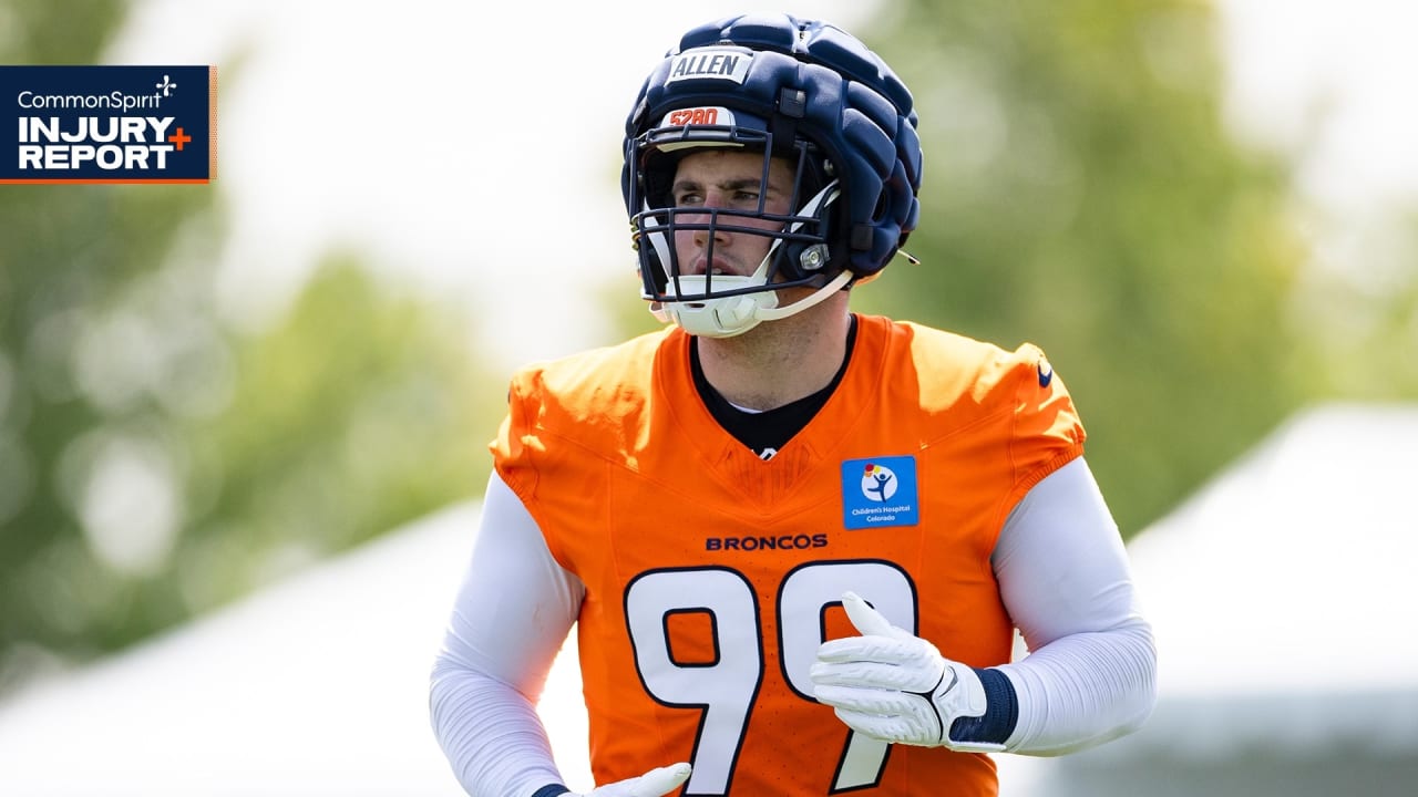 Injury Report: DE Zach Allen, ILB Justin Strnad among Broncos held out of Friday's  practice