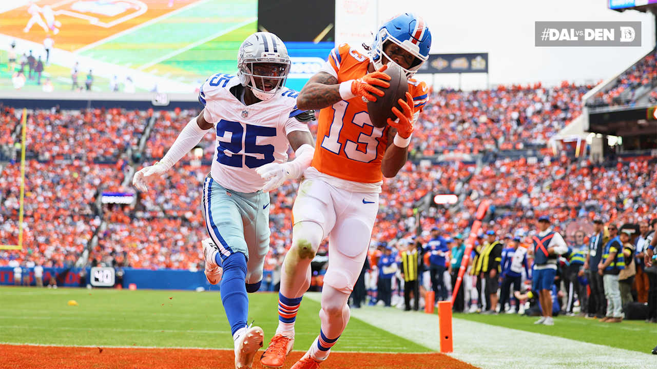 CB Jahdae Barron snags first career interception | Broncos vs. Cowboys