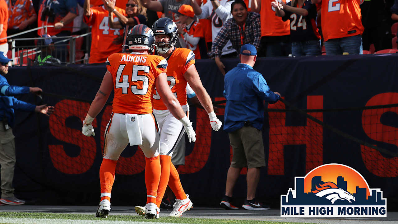 The Broncos’ tight ends find their rhythm in Week 8 win over the Panthers