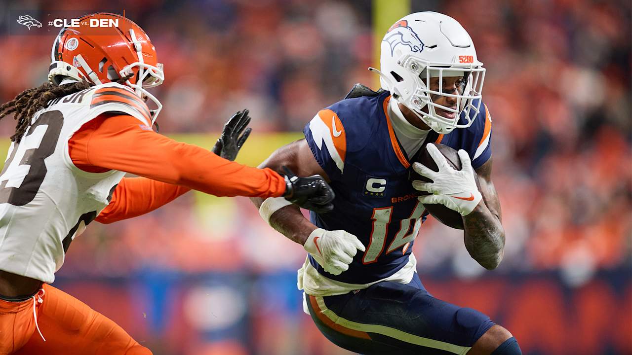 WATCH WR Courtland Sutton's top plays from Broncos' win vs. Browns