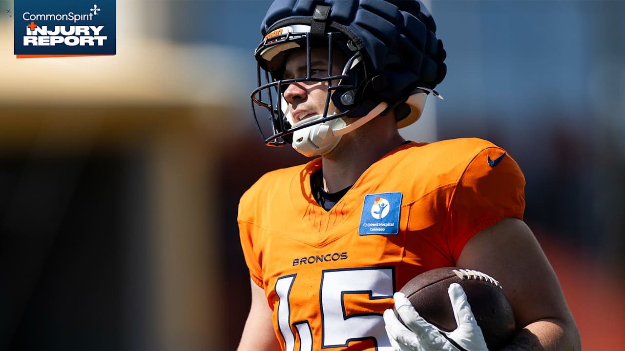 Injury Report: TE Nate Adkins returns to practice for Broncos ahead of Week 2