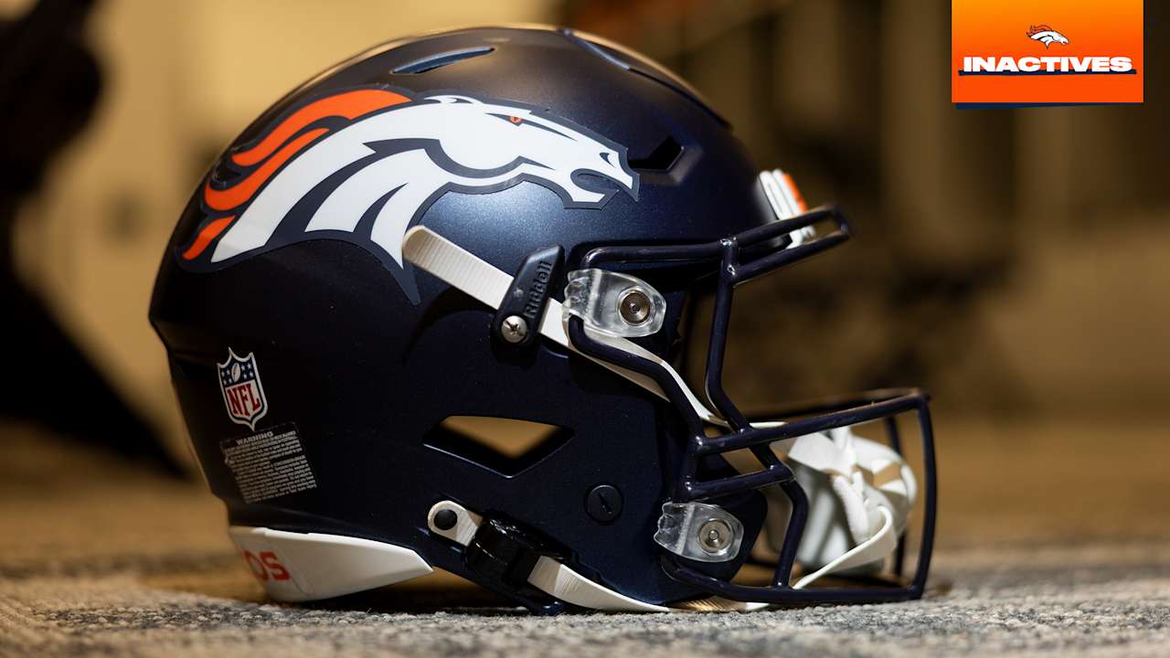 Broncos announce inactives for Week 3 game vs. Chargers
