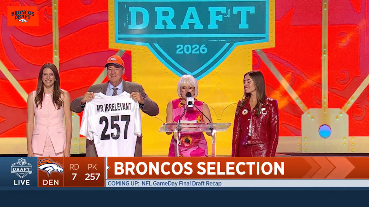 WATCH: Broncos select LB Red Murdock as 'Mr. Irrelevant' with 257th ...