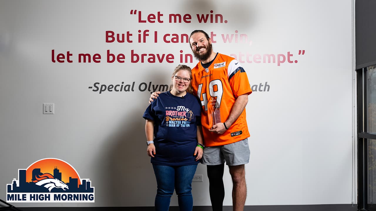 Mile High Morning: ILB Alex Singleton shares his inspiration for lifelong commitment to Special Olympics