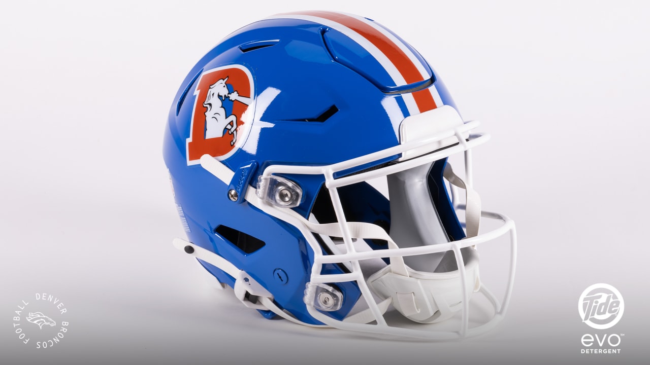 First look: The Broncos' new 1977 throwback helmet