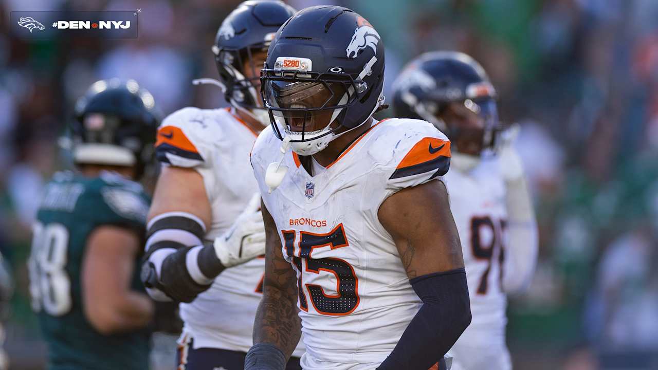 In full-circle London moment, Nik Bonitto returns as NFL sack leader on pace to break idol Von Miller's franchise record