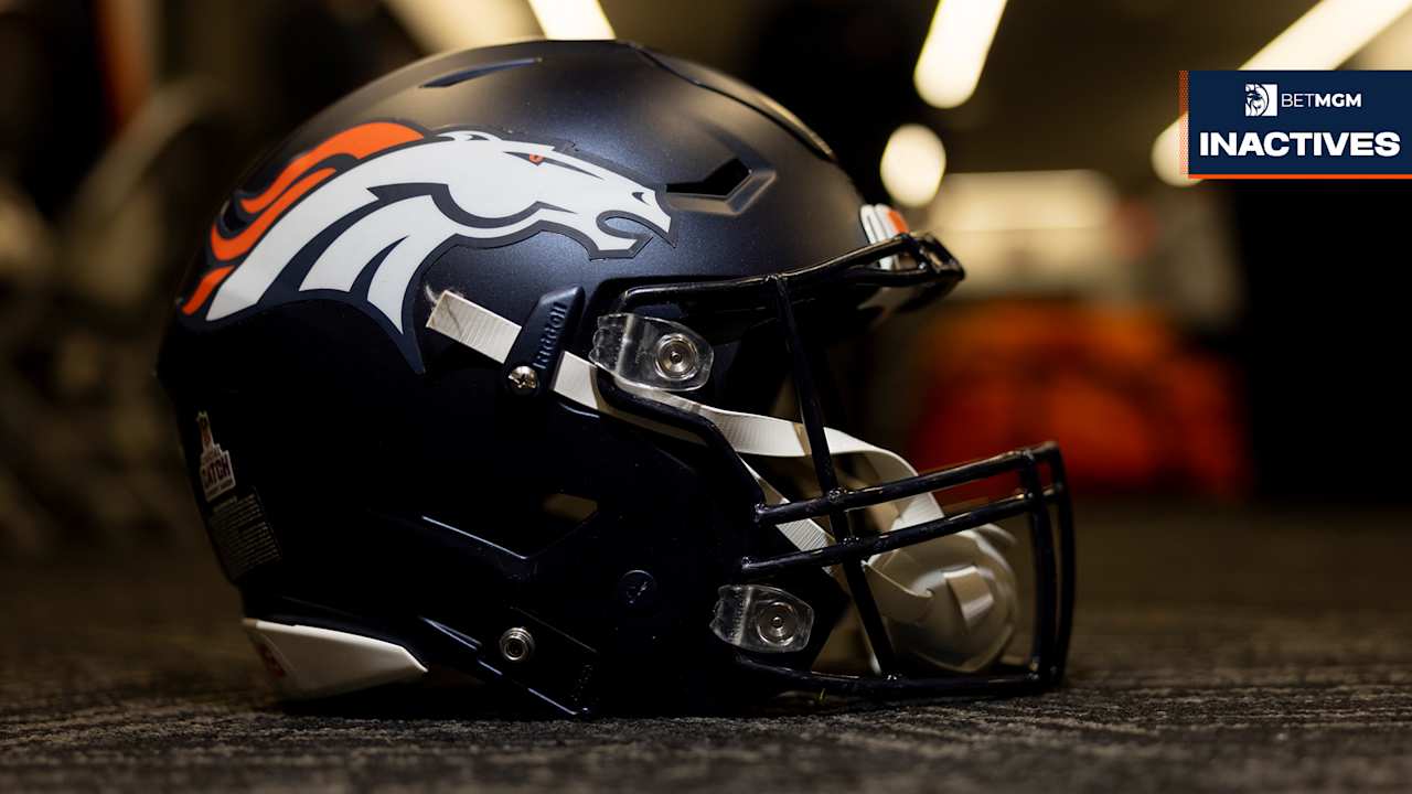 Broncos announce inactives for Week 7 game vs. Saints