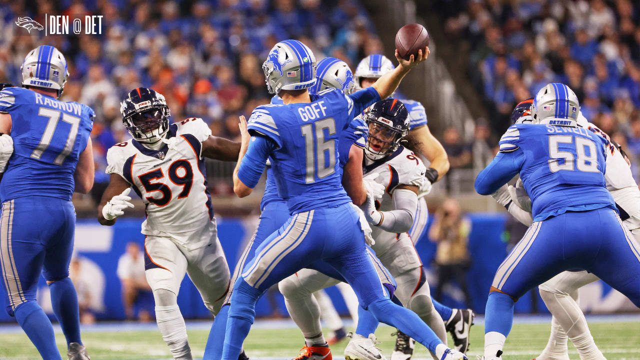 S Justin Simmons breaks up Lions' pass attempt | Broncos at Lions