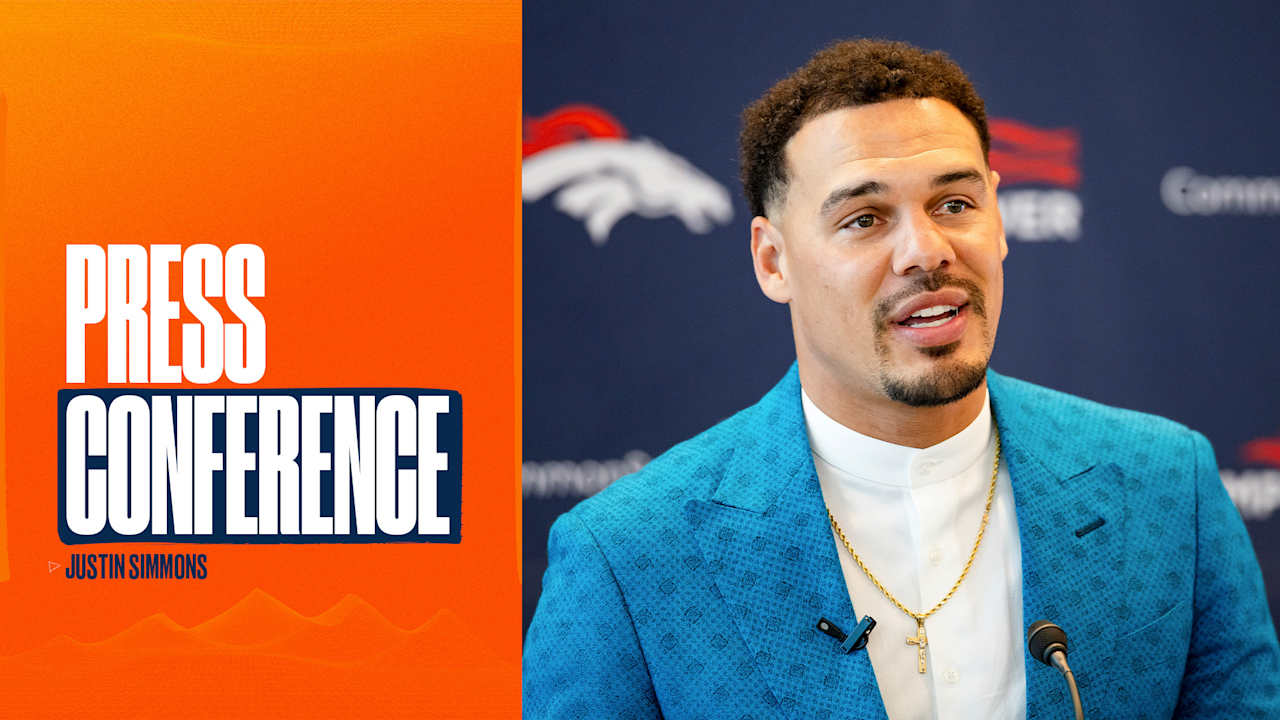 Justin Simmons on returning to retire as a Bronco: 'It's heartwarming'