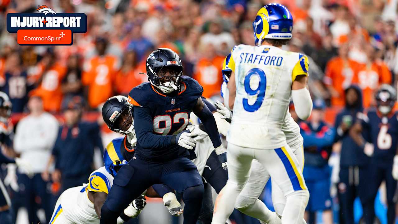 Injury Report: OLB Dondrea Tillman lone player ruled out for Broncos ...