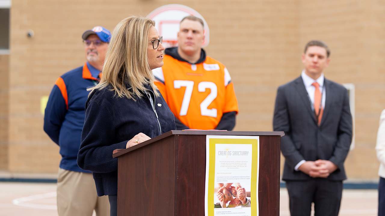 Denver Broncos Foundation, Division of Youth Services unveil newly ...
