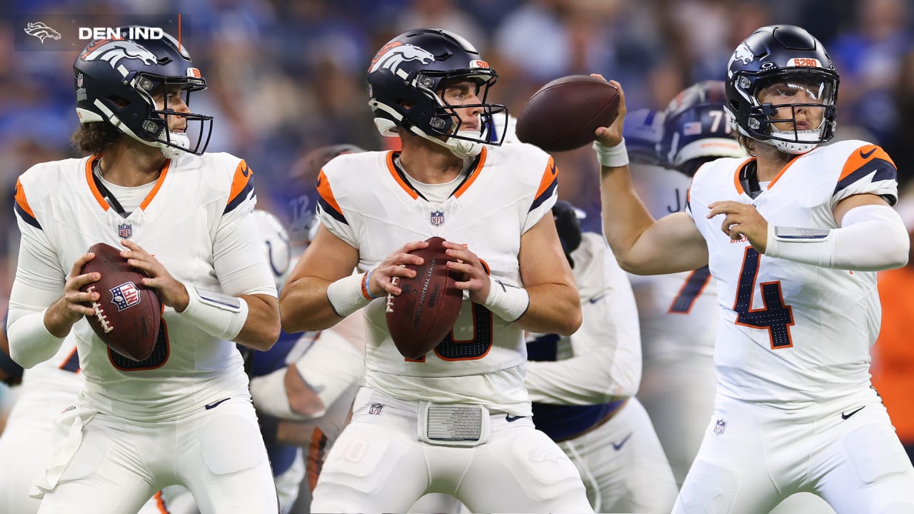 Jarrett Stidham, Bo Nix and Zach Wilson lead the Broncos to a 34-30 victory over the Colts