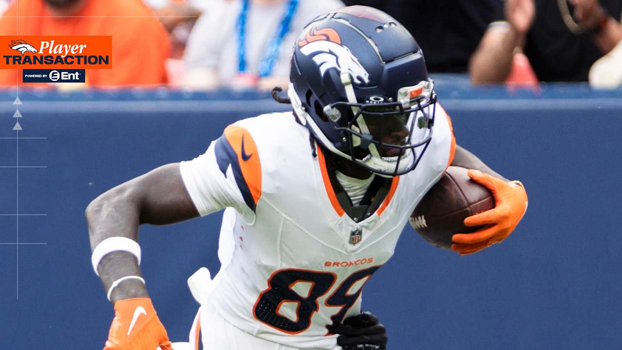 Broncos sign WR Brandon Johnson to practice squad