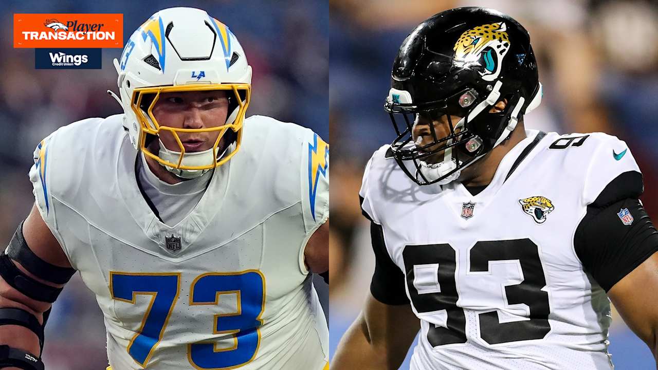 Broncos sign T Foster Sarell, DT Israel Antwine