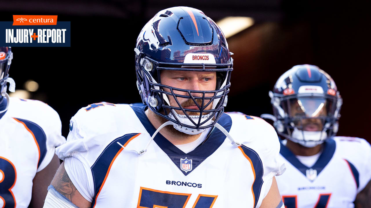 Injury Report: G Ben Powers, OLB Baron Browning lone Broncos listed on practice report ahead of Week 10 - Vimarsana News
