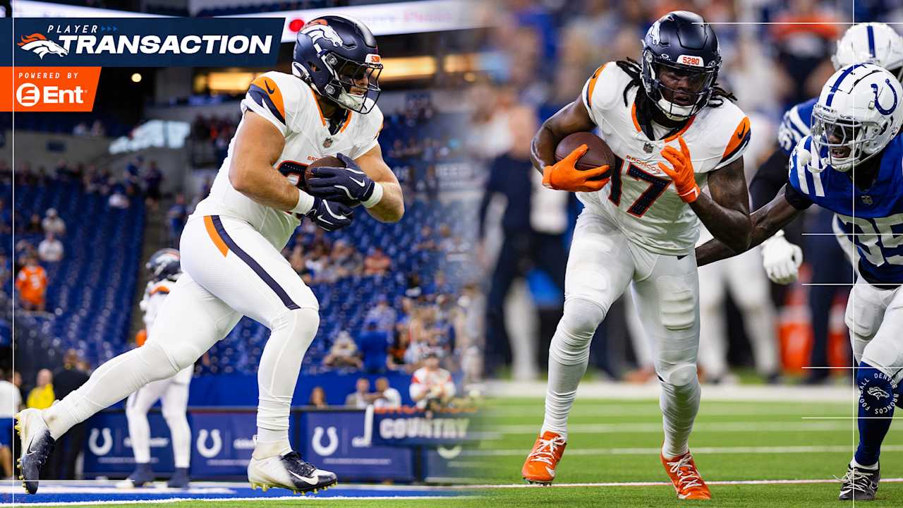 Broncos elevate FB Michael Burton, WR Lil'Jordan Humphrey for Week 1 vs. Seahawks