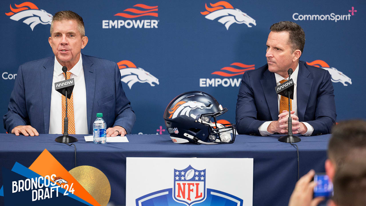 HC Sean Payton & GM George Paton detail Broncos' selection of QB Bo Nix