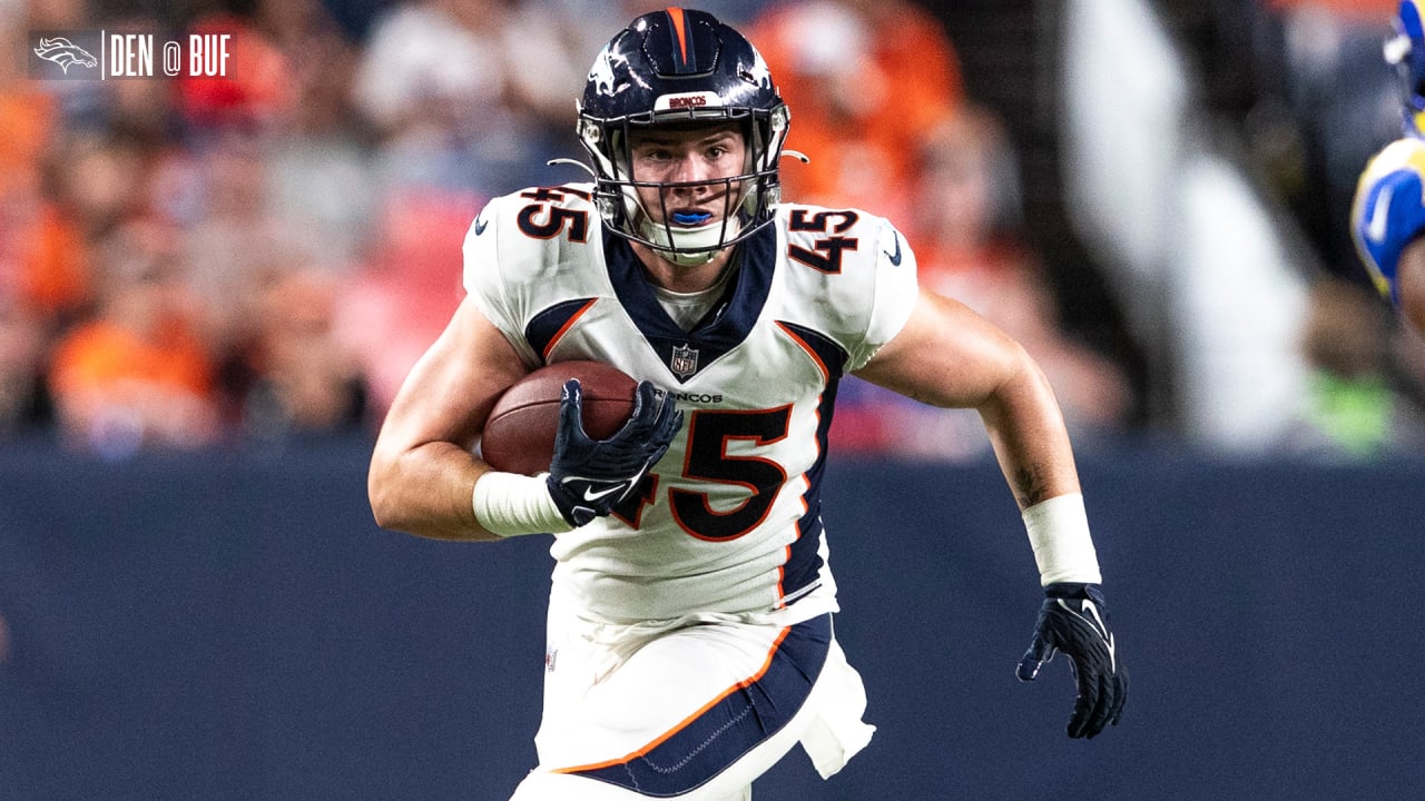 TE Nate Adkins among Broncos' inactives for Week 10 meeting with Bills