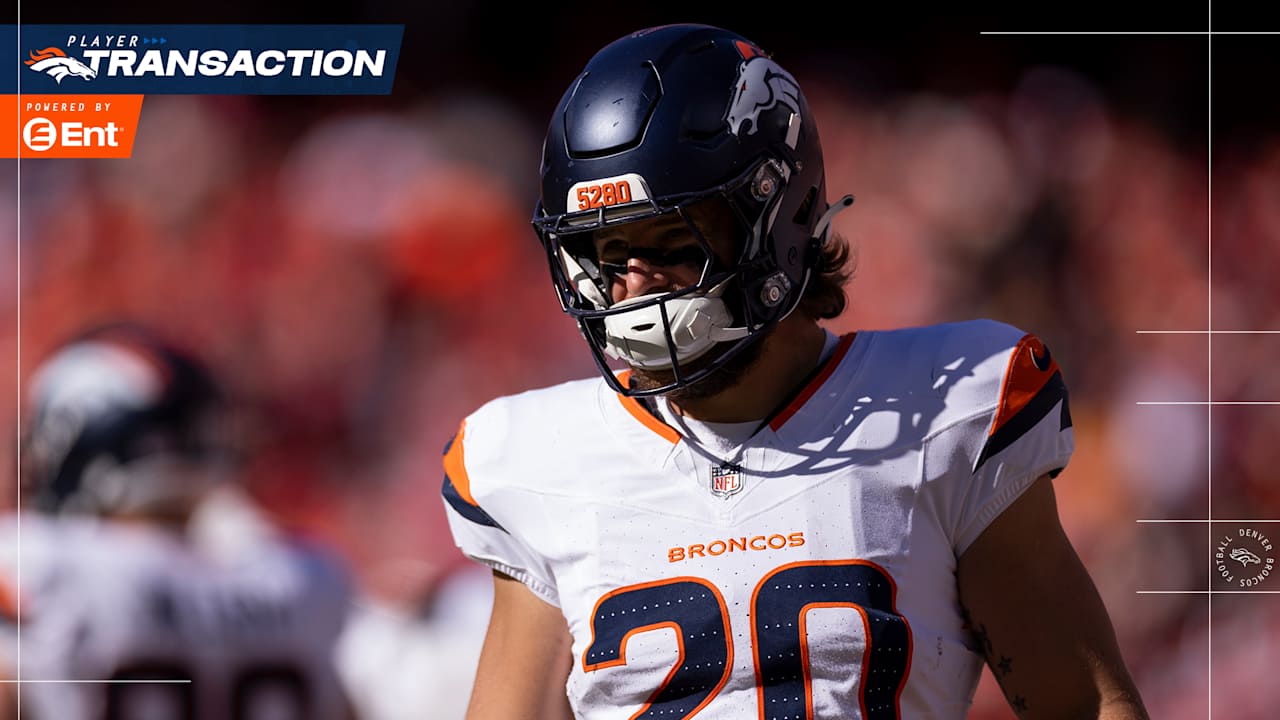 Broncos promote FB Mike Burton to active roster, designate WR Josh Reynolds for return from IR