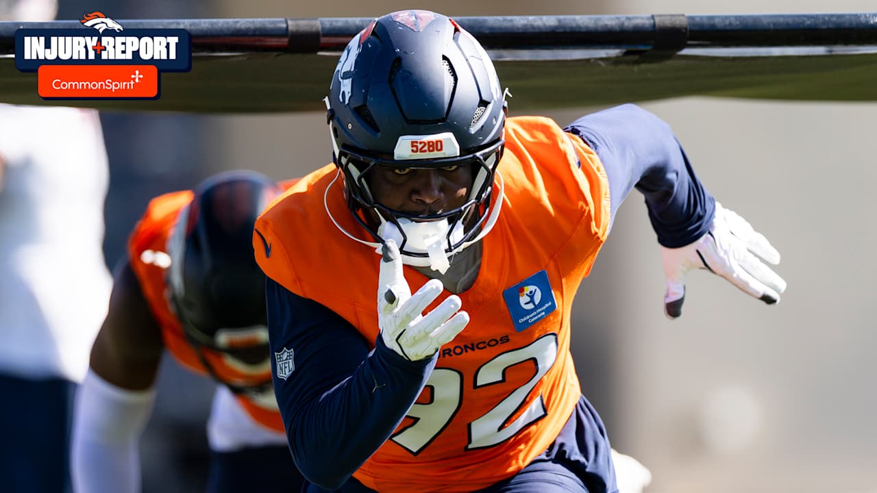 Injury Report: 3 Broncos improve to full participants in Thursday ...