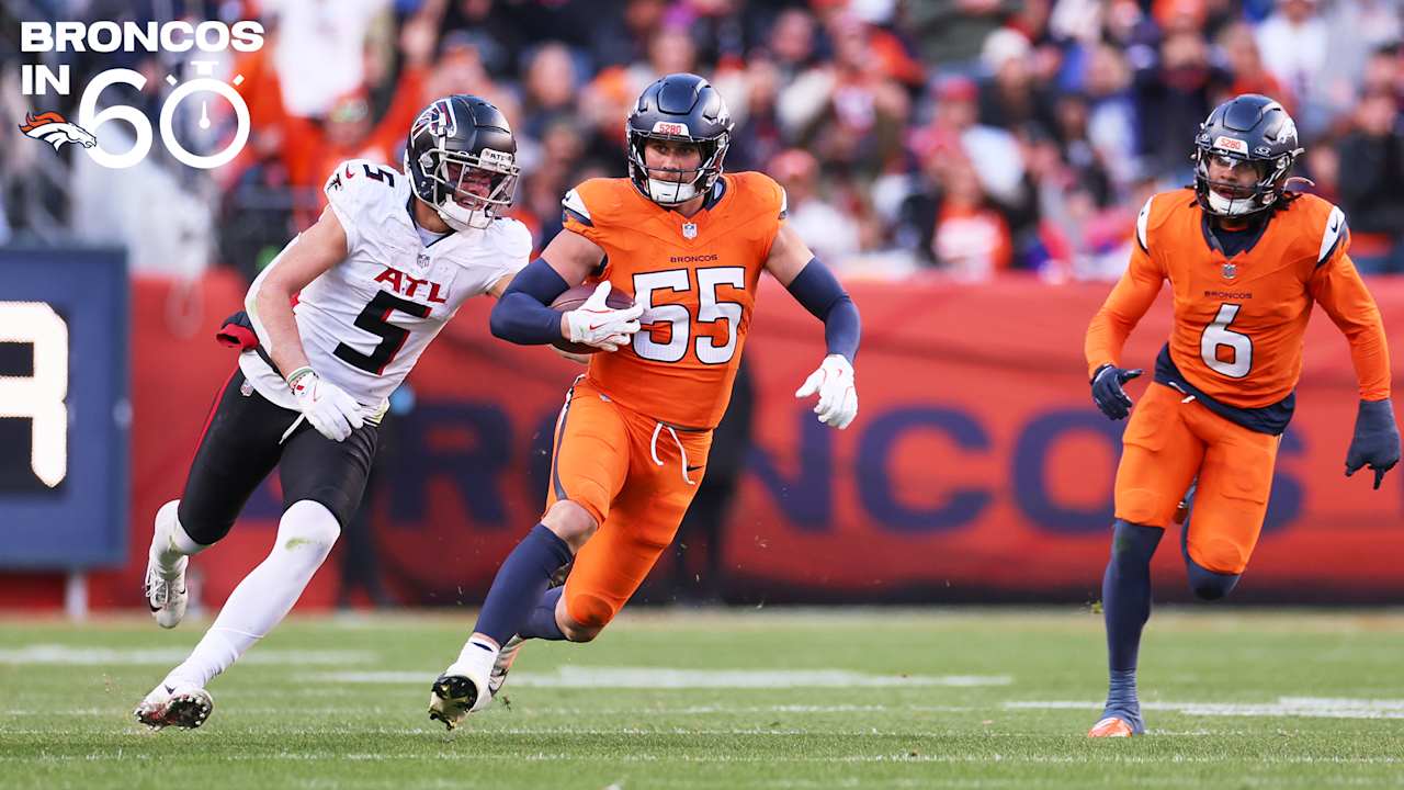 ILB Cody Barton details keys to Denver's defensive success vs. Falcons |  Broncos in 60